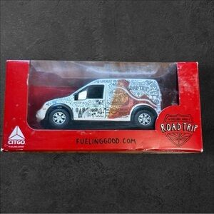 CITGO FUELING GOOD ROAD TRIP FORD TRANSIT CONNECT DIE CAST VAN  - NIB
